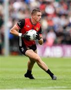 15 June 2025; Pat Havern of Down during the GAA Football All-Ireland Senior Championship Round 3 match between Monaghan and Down at BOX-IT Athletic Grounds in Armagh. Photo by Thomas Flinkow/Sportsfile