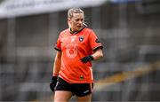7 June 2025; Aoife McCoy of Armagh during the TG4 All-Ireland Ladies Football Senior Championship Round 1 match between Meath and Armagh at Páirc Tailteann in Navan, Meath. Photo by Ben McShane/Sportsfile