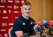 16 June 2025; Assistant coach Jonathan Sexton during the British & Irish Lion media conference at the UCD Bowl in Dublin. Photo by David Fitzgerald/Sportsfile