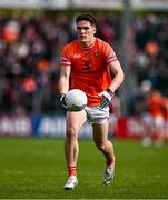 14 June 2025; Jarly Óg Burns of Armagh during the GAA Football All-Ireland Senior Championship Round 3 match between Galway and Armagh at Kingspan Breffni in Cavan. Photo by Ben McShane/Sportsfile