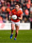 14 June 2025; Ross McQuillan of Armagh during the GAA Football All-Ireland Senior Championship Round 3 match between Galway and Armagh at Kingspan Breffni in Cavan. Photo by Ben McShane/Sportsfile