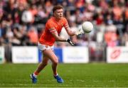 14 June 2025; Paddy Burns of Armagh during the GAA Football All-Ireland Senior Championship Round 3 match between Galway and Armagh at Kingspan Breffni in Cavan. Photo by Ben McShane/Sportsfile