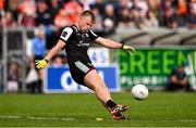 14 June 2025; Galway goalkeeper Conor Flaherty during the GAA Football All-Ireland Senior Championship Round 3 match between Galway and Armagh at Kingspan Breffni in Cavan. Photo by Ben McShane/Sportsfile