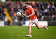 14 June 2025; Jarly Óg Burns of Armagh during the GAA Football All-Ireland Senior Championship Round 3 match between Galway and Armagh at Kingspan Breffni in Cavan. Photo by Ben McShane/Sportsfile