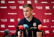 16 June 2025; Assistant coach Jonathan Sexton during the British & Irish Lion media conference at the UCD Bowl in Dublin. Photo by David Fitzgerald/Sportsfile