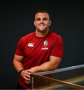 16 June 2025; Ben Earl stands for a portrait after a British & Irish Lions media conference at the UCD Bowl in Dublin. Photo by David Fitzgerald/Sportsfile
