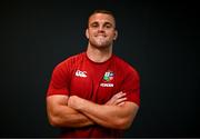 16 June 2025; Ben Earl stands for a portrait after a British & Irish Lions media conference at the UCD Bowl in Dublin. Photo by David Fitzgerald/Sportsfile