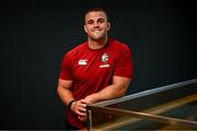 16 June 2025; Ben Earl stands for a portrait after a British & Irish Lions media conference at the UCD Bowl in Dublin. Photo by David Fitzgerald/Sportsfile