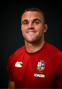 16 June 2025; Ben Earl stands for a portrait after a British & Irish Lions media conference at the UCD Bowl in Dublin. Photo by David Fitzgerald/Sportsfile