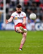 15 June 2025; Peter Teague of Tyrone during the GAA Football All-Ireland Senior Championship Round 3 match between Tyrone and Cavan at Brewster Park in Enniskillen, Fermanagh. Photo by Ben McShane/Sportsfile