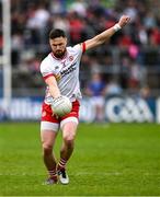 15 June 2025; Peter Teague of Tyrone during the GAA Football All-Ireland Senior Championship Round 3 match between Tyrone and Cavan at Brewster Park in Enniskillen, Fermanagh. Photo by Ben McShane/Sportsfile