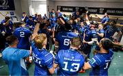 14 June 2025; Leinster players celebrate in the dressingroom after the United Rugby Championship Grand Final match between Leinster and Vodacom Bulls at Croke Park in Dublin. Photo by Brendan Moran/Sportsfile
