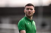 16 June 2025; Jack Byrne of Shamrock Rovers before the SSE Airtricity Men's Premier Division match between Drogheda United and Shamrock Rovers at Sullivan & Lambe Park in Drogheda, Louth. Photo by Ben McShane/Sportsfile