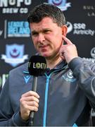 16 June 2025; Drogheda United manager Kevin Doherty before the SSE Airtricity Men's Premier Division match between Drogheda United and Shamrock Rovers at Sullivan & Lambe Park in Drogheda, Louth. Photo by Shauna Clinton/Sportsfile