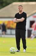 16 June 2025; Shelbourne manager Damien Duff before the SSE Airtricity Men's Premier Division match between St Patrick's Athletic and Shelbourne at Richmond Park in Dublin. Photo by Thomas Flinkow/Sportsfile