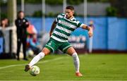 16 June 2025; Lee Grace of Shamrock Rovers during the SSE Airtricity Men's Premier Division match between Drogheda United and Shamrock Rovers at Sullivan & Lambe Park in Drogheda, Louth. Photo by Ben McShane/Sportsfile