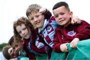 16 June 2025; Drogheda United supporters during the SSE Airtricity Men's Premier Division match between Drogheda United and Shamrock Rovers at Sullivan & Lambe Park in Drogheda, Louth. Photo by Shauna Clinton/Sportsfile