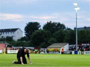 16 June 2025; Shelbourne manager Damien Duff after their side's victory in the SSE Airtricity Men's Premier Division match between St Patrick's Athletic and Shelbourne at Richmond Park in Dublin. Photo by Thomas Flinkow/Sportsfile