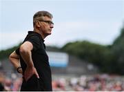 16 June 2025; St. Patrick's Athletic manager Stephen Kenny during the SSE Airtricity Men's Premier Division match between St Patrick's Athletic and Shelbourne at Richmond Park in Dublin. Photo by Thomas Flinkow/Sportsfile