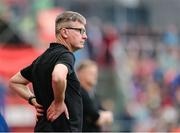 16 June 2025; St. Patrick's Athletic manager Stephen Kenny during the SSE Airtricity Men's Premier Division match between St Patrick's Athletic and Shelbourne at Richmond Park in Dublin. Photo by Thomas Flinkow/Sportsfile