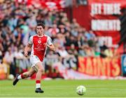 16 June 2025; Kian Leavy of St. Patrick's Athletic during the SSE Airtricity Men's Premier Division match between St Patrick's Athletic and Shelbourne at Richmond Park in Dublin. Photo by Thomas Flinkow/Sportsfile