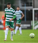 16 June 2025; Danny Mandroiu of Shamrock Rovers during the SSE Airtricity Men's Premier Division match between Drogheda United and Shamrock Rovers at Sullivan & Lambe Park in Drogheda, Louth. Photo by Shauna Clinton/Sportsfile
