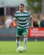 16 June 2025; Graham Burke of Shamrock Rovers during the SSE Airtricity Men's Premier Division match between Drogheda United and Shamrock Rovers at Sullivan & Lambe Park in Drogheda, Louth. Photo by Shauna Clinton/Sportsfile
