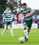 16 June 2025; Trevor Clarke of Shamrock Rovers during the SSE Airtricity Men's Premier Division match between Drogheda United and Shamrock Rovers at Sullivan & Lambe Park in Drogheda, Louth. Photo by Shauna Clinton/Sportsfile