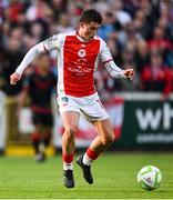 13 June 2025; Kian Leavy of St Patrick's Athletic during the SSE Airtricity Men's Premier Division match between St Patrick's Athletic and Drogheda United at Richmond Park in Dublin. Photo by Shauna Clinton/Sportsfile