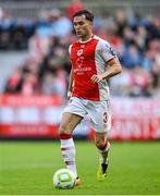 13 June 2025; Anto Breslin of St Patrick's Athletic during the SSE Airtricity Men's Premier Division match between St Patrick's Athletic and Drogheda United at Richmond Park in Dublin. Photo by Shauna Clinton/Sportsfile