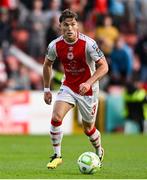 13 June 2025; Anto Breslin of St Patrick's Athletic during the SSE Airtricity Men's Premier Division match between St Patrick's Athletic and Drogheda United at Richmond Park in Dublin. Photo by Shauna Clinton/Sportsfile