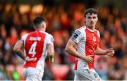13 June 2025; Simon Power of St Patrick's Athletic during the SSE Airtricity Men's Premier Division match between St Patrick's Athletic and Drogheda United at Richmond Park in Dublin. Photo by Shauna Clinton/Sportsfile