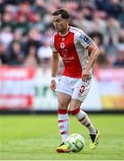 13 June 2025; Anto Breslin of St Patrick's Athletic during the SSE Airtricity Men's Premier Division match between St Patrick's Athletic and Drogheda United at Richmond Park in Dublin. Photo by Shauna Clinton/Sportsfile