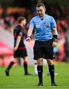 13 June 2025; Referee Kevin O'Sullivan during the SSE Airtricity Men's Premier Division match between St Patrick's Athletic and Drogheda United at Richmond Park in Dublin. Photo by Shauna Clinton/Sportsfile