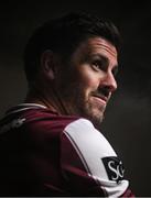 17 June 2025; Galway footballer Shane Walsh poses for a portrait at the national launch of the GAA Football All-Ireland Senior Championship Series at the Croke Park in Dublin. Photo by Shauna Clinton/Sportsfile