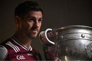 17 June 2025; Galway footballer Shane Walsh poses for a portrait at the national launch of the GAA Football All-Ireland Senior Championship Series at the Croke Park in Dublin. Photo by Shauna Clinton/Sportsfile