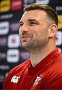 18 June 2025; Tadhg Beirne during a British & Irish Lions media conference at the Aviva Stadium in Dublin. Photo by Brendan Moran/Sportsfile