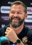 18 June 2025; British and Irish Lions head coach Andy Farrell during a British & Irish Lions media conference at the Aviva Stadium in Dublin. Photo by Brendan Moran/Sportsfile