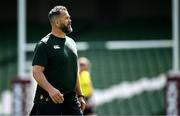 19 June 2025; Head coach Andy Farrell during a British & Irish Lions captain's run at the Aviva Stadium in Dublin. Photo by Seb Daly/Sportsfile