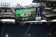 14 June 2025; A general view of the attendance during the United Rugby Championship Grand Final match between Leinster and Vodacom Bulls at Croke Park in Dublin. Photo by Brendan Moran/Sportsfile
