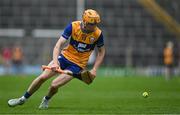 15 June 2025; Ian O'Brien of Clare during the Electric Ireland GAA Hurling All-Ireland Minor Championship semi-final match between Cork and Clare at FBD Semple Stadium in Thurles, Tipperary. Photo by Brendan Moran/Sportsfile
