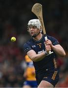 15 June 2025; Clare goalkeeper Leon Talty during the Electric Ireland GAA Hurling All-Ireland Minor Championship semi-final match between Cork and Clare at FBD Semple Stadium in Thurles, Tipperary. Photo by Brendan Moran/Sportsfile