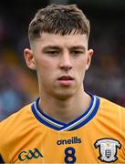 15 June 2025; Clare captain Graham Ball poses for a portrait before the Electric Ireland GAA Hurling All-Ireland Minor Championship semi-final match between Cork and Clare at FBD Semple Stadium in Thurles, Tipperary. Photo by Brendan Moran/Sportsfile