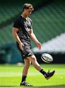 19 June 2025; Benjamin Elizalde during an Argentina Rugby kicking session at the Aviva Stadium in Dublin. Photo by Seb Daly/Sportsfile