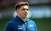 19 June 2025; Justo Piccardo during an Argentina Rugby kicking session at the Aviva Stadium in Dublin. Photo by Seb Daly/Sportsfile