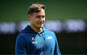 19 June 2025; Joaquín Moro during an Argentina Rugby kicking session at the Aviva Stadium in Dublin. Photo by Seb Daly/Sportsfile