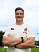 20 June 2025; Josh van der Flier poses for a portrait during a British & Irish Lions community engagement event at UCD Bowl in Dublin. Photo by Brendan Moran/Sportsfile