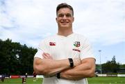 20 June 2025; Josh van der Flier poses for a portrait during a British & Irish Lions community engagement event at UCD Bowl in Dublin. Photo by Brendan Moran/Sportsfile