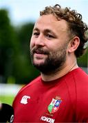 20 June 2025; Will Stuart during a British & Irish Lions community engagement event at UCD Bowl in Dublin. Photo by Brendan Moran/Sportsfile