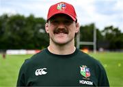 20 June 2025; Andrew Porter poses for a portrait during a British & Irish Lions community engagement event at UCD Bowl in Dublin. Photo by Brendan Moran/Sportsfile